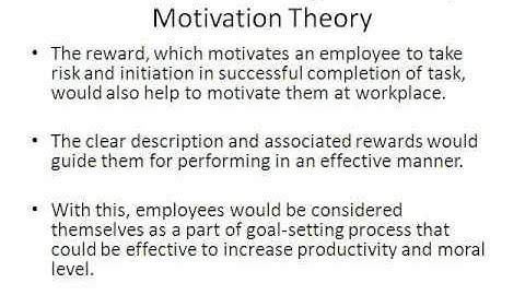 Human Resource Assignment Help Motivation Theory