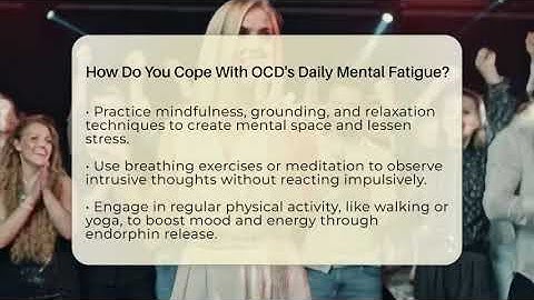 How Do You Cope With OCD