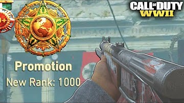 V2 ROCKET & CHROME CAMO UNLOCKS LEVEL 1000 (Reaction!) - CoD WW2