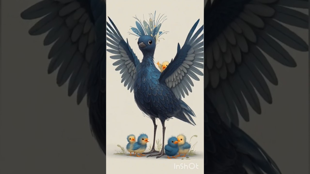 “Magical Bird and Her Chicks – A Beautiful Fantasy Animation”