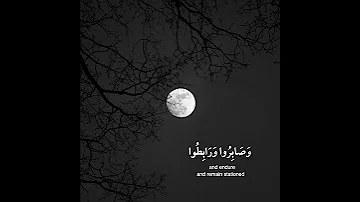 يا أيها الذين آمنوا اصبروا وصابروا ورابطوا واتقوا الله لعلكم تفلحون أحمد العجمي Ahmad Alajmy 
