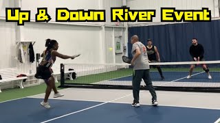 Up & Down River Event | Matt & Rob vs YoYo Monroe & Ed | Pickleball Plus | New York