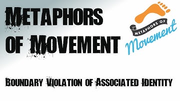 Metaphors of Movement - Boundary Violation of Associated Identity