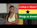 HOW I GOT TO GHANA! | THINGS TO CONSIDER BEFORE YOU ARRIVE IN GHANA| ROCHELLE VLOGS