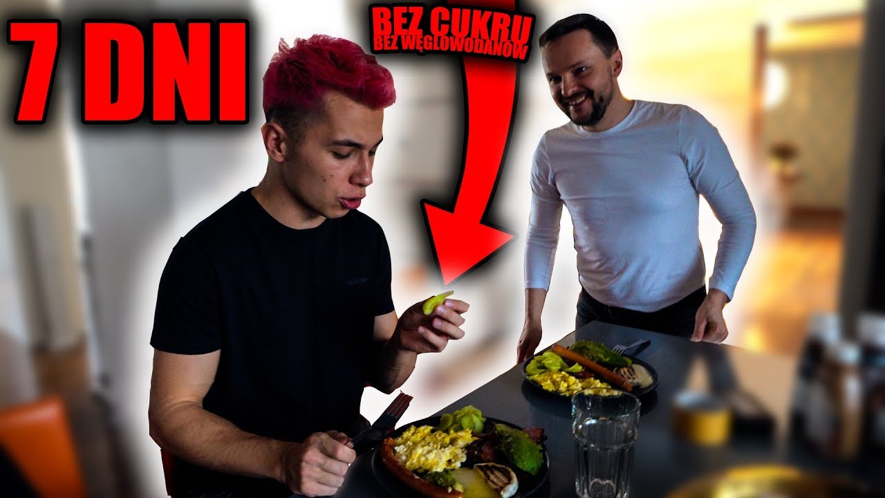 PRZEZ 7 DNI NIE JEDLIŚMY CUKRU i WĘGLOWODANÓW! *EFEKTY*