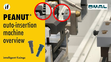 OVERVIEW for the NEW PEANUT Insertion Machine | Designed by Omal