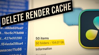 How to DELETE your Render cache in Davinci Resolve