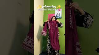 Meesho pakistani kurta set😍 #shorts #fashion #ootd