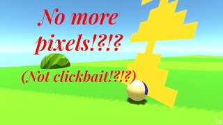 Why is my Game Pixelated (Unity3D Devlog 5)