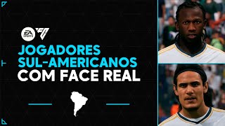 Fifa 22 : Jogadores SUL AMERICANOS da  COMEBOL  com FACE REAL para o seu  MODO CARREIRA . 