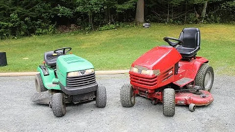 John Deere vs. Toro (The 20 year old tractor battle)