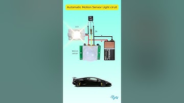 💡Motion activated Light | Auto LED Turns On When You Move! #Shorts