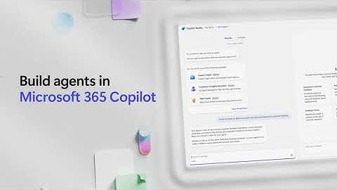 Create agents with Copilot Studio from Microsoft 365 Copilot