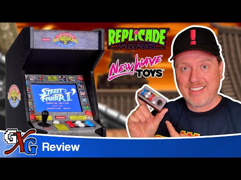 Street Fighter 2 RepliCade Mini Arcade Review | New Wave Toys