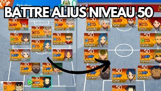 COMMENT BATTRE les Maitres Alius NIVEAU 50 sur la beta d'Inazuma eleven victory road partie 2