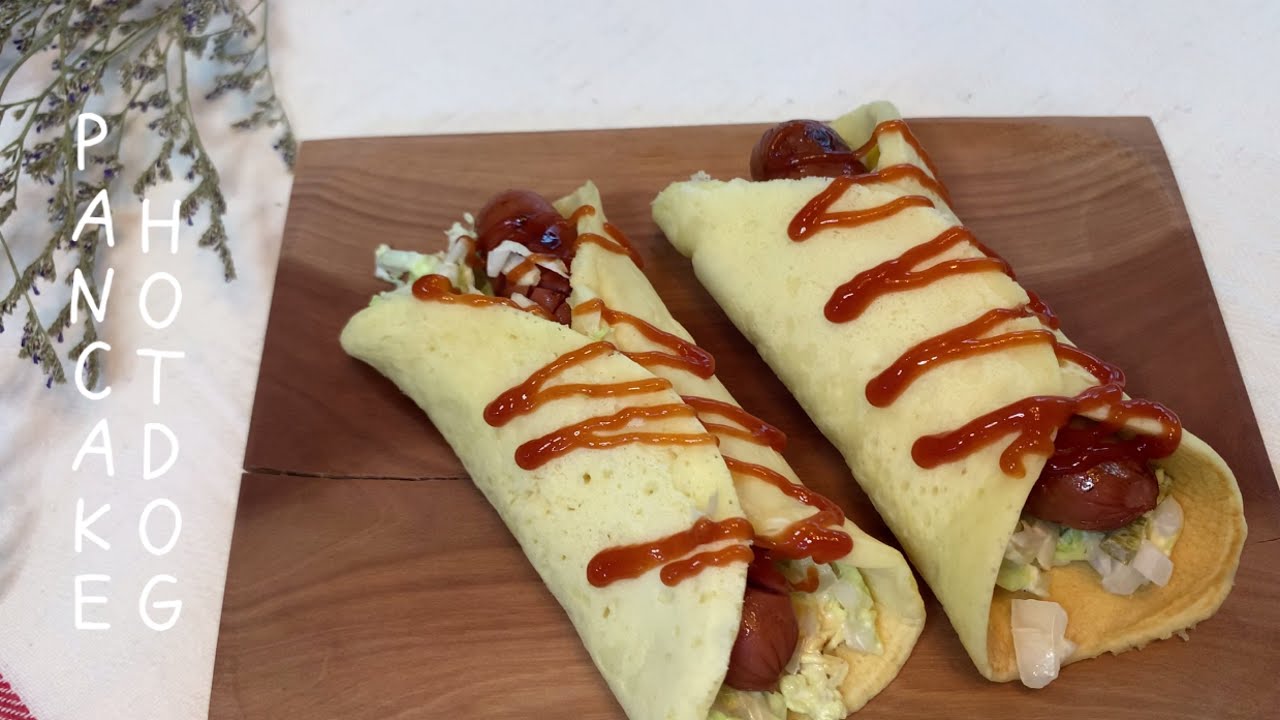 🌭팬케익 핫도그 | Pancake Hotdog🌭 