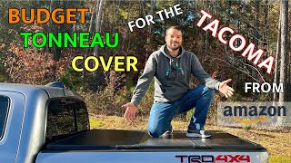 Budget Tacoma Hard Tonneau Cover | DNA Motoring TTC TriFold