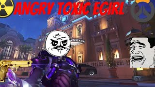 Toxic E-Girl Support LOSES IT in Overwatch 2 😳 (Funniest Rage Ever!)