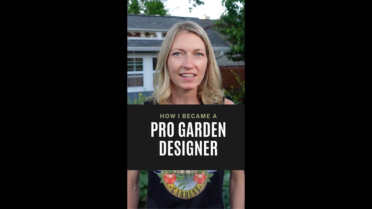 How I became a professional garden designer! 🌳👩‍🎨