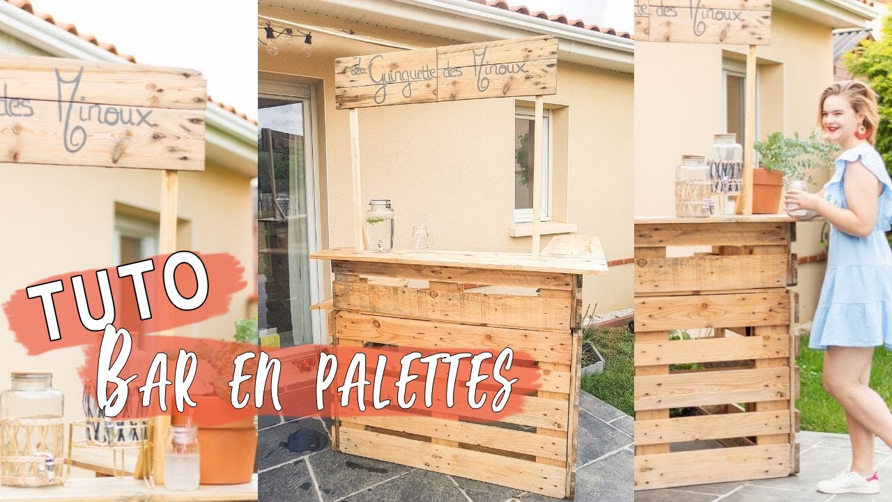 TUTO : Bar en Palette ! - YouTube