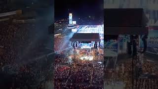 Roman Reigns Wrestlemania 40 entrance view from our seat at Lincoln Financial Field in Philadelphia
