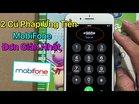 Cách Ứng Tiền MobiFone - 2 Cú Pháp Ứng Tiền MobiFone Mới Nhất 2021