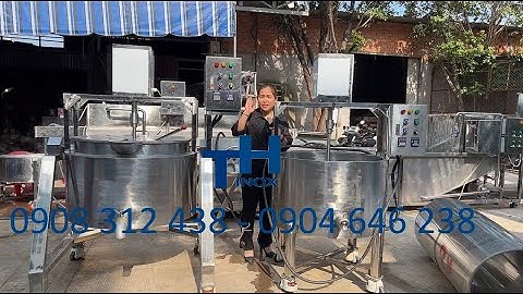 NỒI NẤU GIA NHIỆT CÓ CÁNH KHUẤY. GIỚI THIỆU BỘ ĐÔI NỒI GIA NHIỆT CÁNH KHUẤY 3 LỚP VÀ 2 LỚP