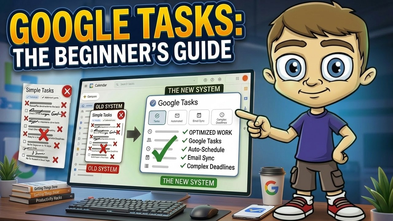 The Beginner's Guide to Google Tasks - YouTube
