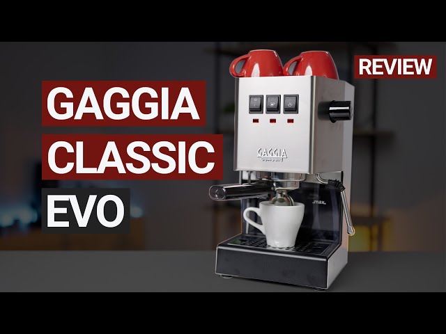 Gaggia Classic Evo Pro Semi-Automatic Espresso Machine