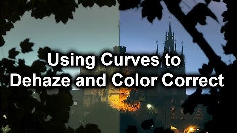Dehaze and color correct in photoshop for beginners