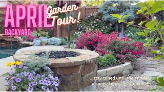 April Garden Tour 2024!  Stay Tuned until the end for a special Thank YOU to my Subscribers!