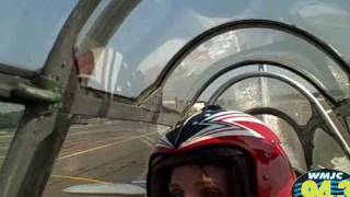Malibu Sue with the GEICO Skytypers