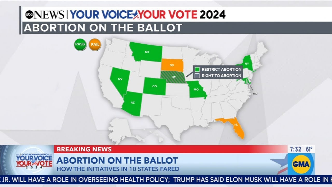 Abortion on the ballot: How initiatives in 10 states fared in the ...