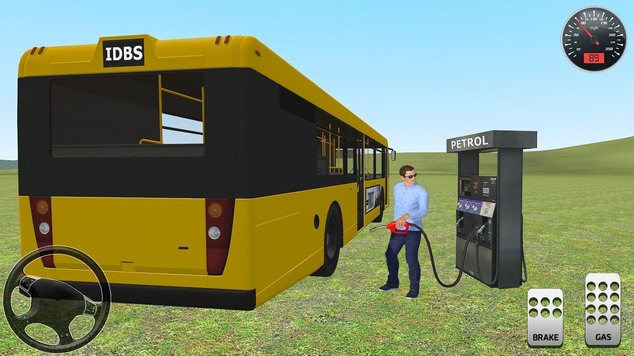 IDBS Bus Simulator - Indonesian Heavy Load Coach Bus Driver - Android Gameplay