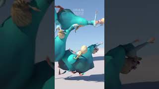 Let it go - Fun Death animations ❄  V8