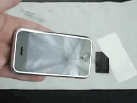 Exclusive : iPhone 3G - scratch proof