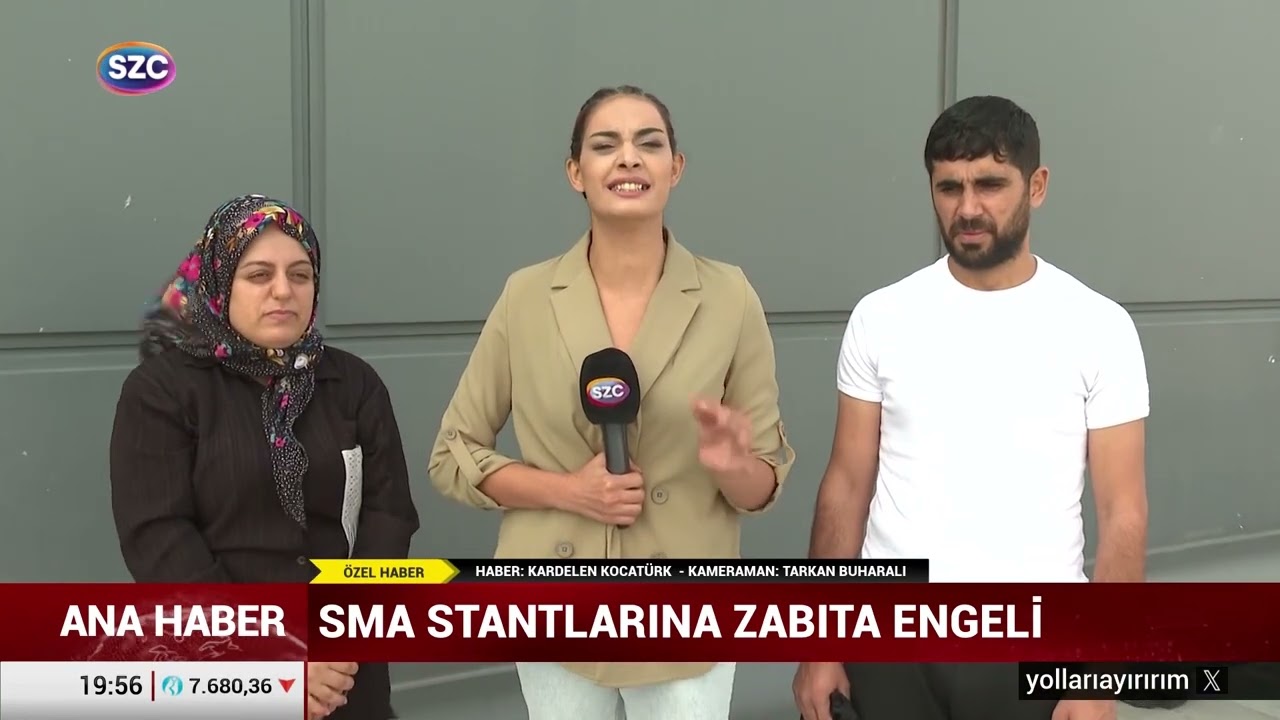 İnsafsızlar Vicdansızlar! Zabıta SMA Hastası Çocuğun Standını Kaldırdı