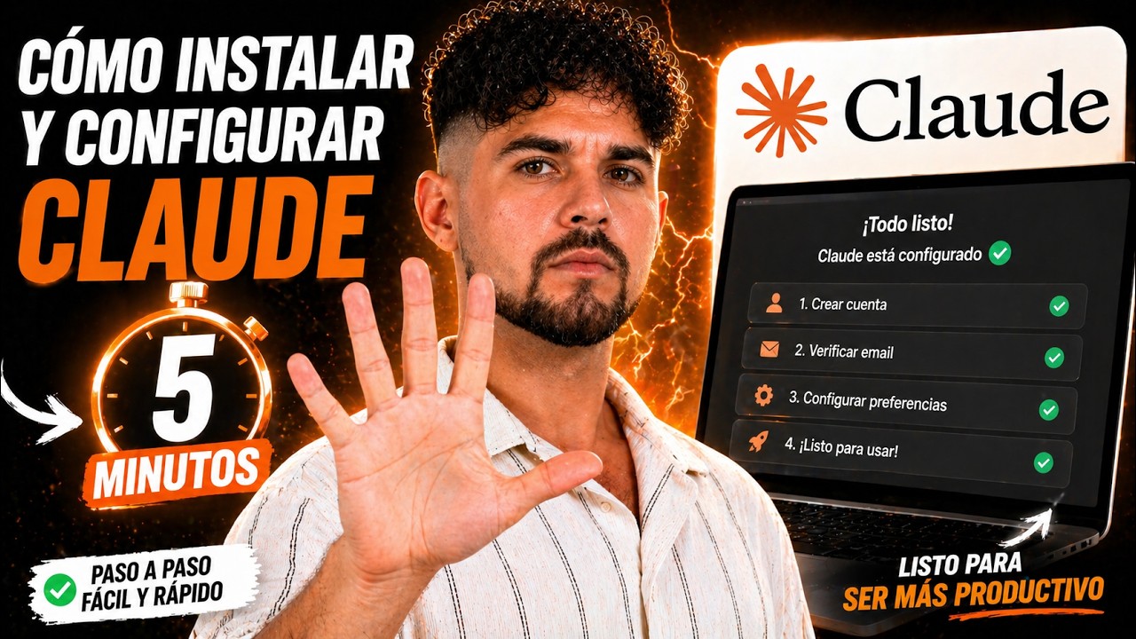 Cómo INSTALAR y CONFIGURAR Claude AI [Tutorial en Español 2026 para ...
