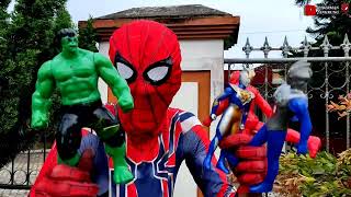 SPIDERMAN Gendut Perutnya Buncit  Mules Funny Problems In Real Life Mencari Ultraman Zero Dinosaurus
