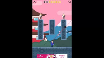 Mr Bullet MISSIONS Level 26. 3 Stars Walkthrough