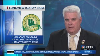 Longview ISD approves 8.2 million pay raise for teachers