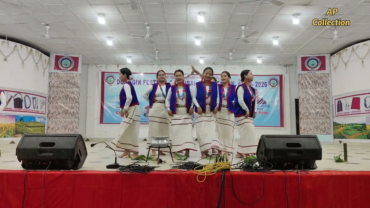 Group Dance Performance by Forest Colony B | Donggin Festival Celebration, Aalo 2026