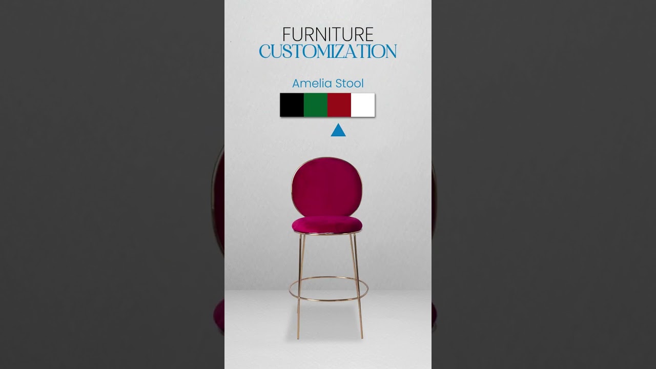 Customization of our furnishings ✨🎨 