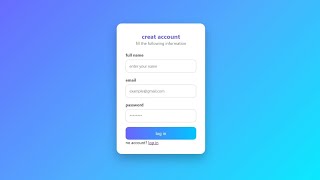 Responsive form by HTML & CSS 