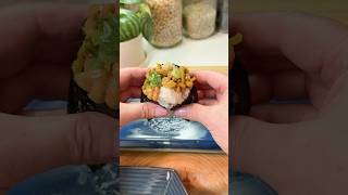 Takana Natto Onigiri 🍙 #onigiri #natto #japanesefood #riceball #takana #foodshorts