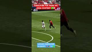 Romelu Lukaku Equalizes for Belgium! 🇧🇪⚽ Belgium 1-1 Egypt | FIFA World Cup 2026