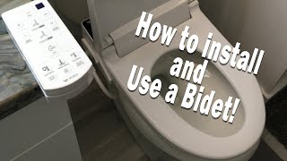 VOVO Bidet install and proper use. Model VB-6000SE