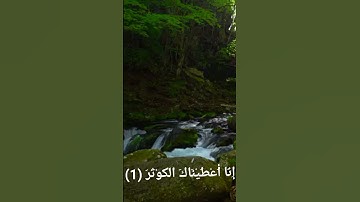 قرأن كريم سورة الكوثر صوت جميل لايفوتك😍😍