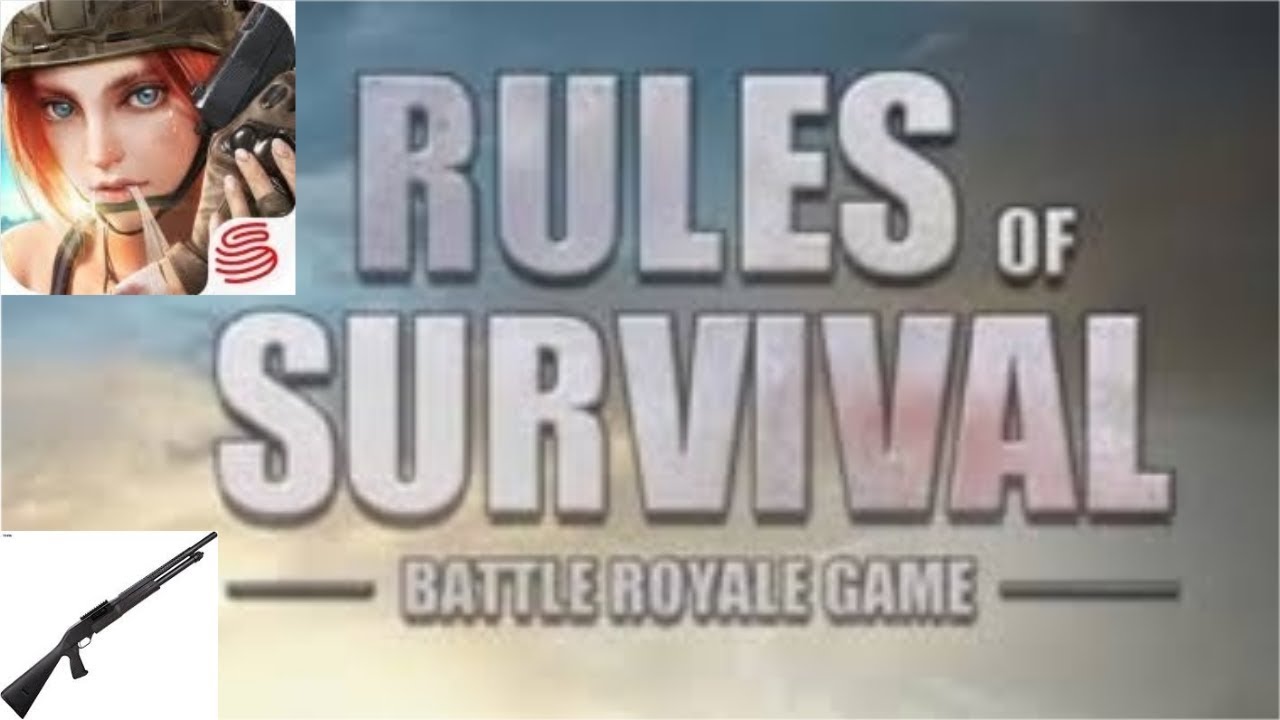 Rules of Survival ** Shotgun Only Challenge!!!