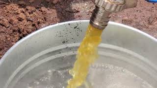 Plastic waste to diesel and gasoline machine build in Ghana 🇬🇭 by: EGRI 🇱🇷